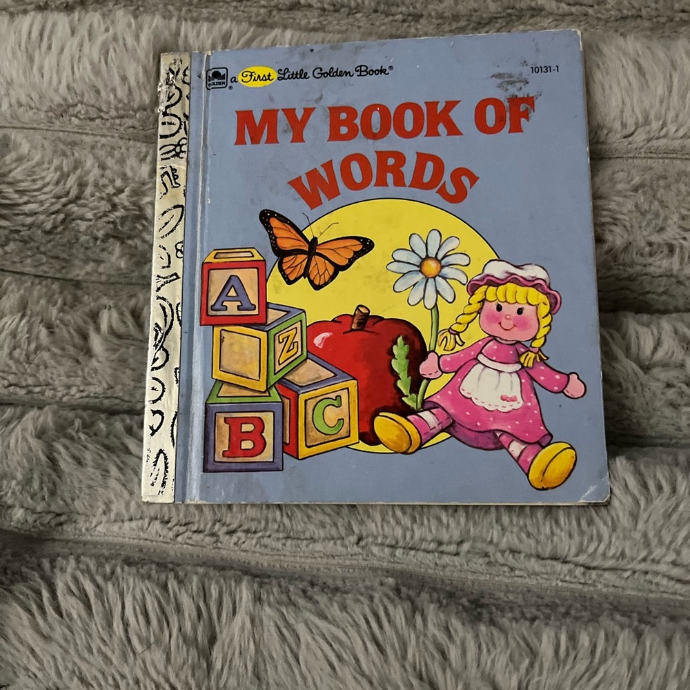My Book of Words A First Little Golden Book mini